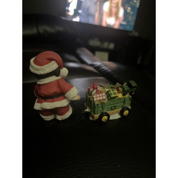 Mary's‎ Moo Moos DEERE COMES SANTA CLAUS  John Deere 1999 Enesco  Christmas - Picture 2 of 8